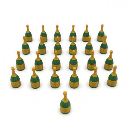 Champagne bottles for Let's Waltz expansion 25 bioplastic pieces